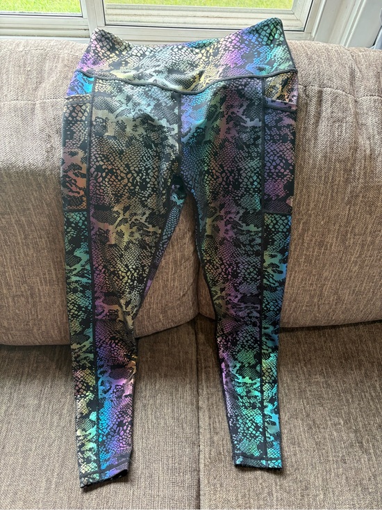 Constantly Varied Gear Pants - CVG Black Glisten Here Leggings Medium NWOT